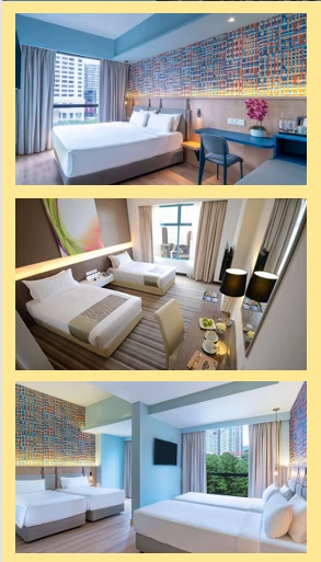 ELC 겨울캠프 Ibis Styles Bukit Bintang 객실 모습