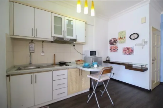ELC Malaysia 공식 사이트가 안내하는 Casa Mutiara 숙소 주방