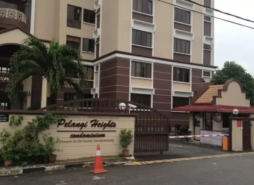 ELS UTM 안내 숙소 Pelangi Heights 건물