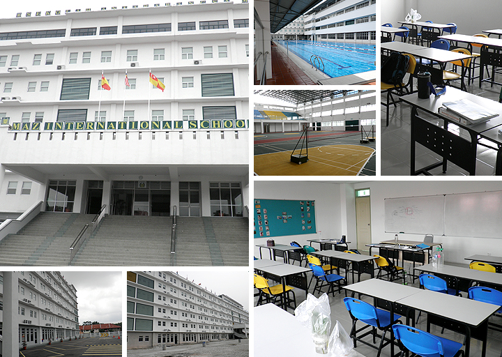 MAZ International School 학교 캠퍼스 및 교육환경