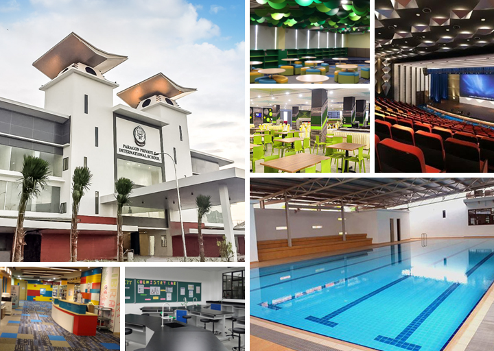 Paragon Private & International School 학교 캠퍼스 및 교육환경