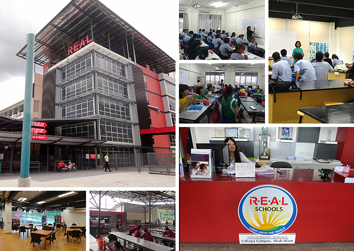 REAL International School · Shah Alam 학교 캠퍼스 및 교육환경